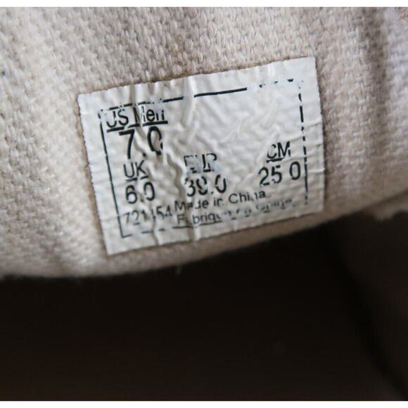 Vans Shoes Mens 7 Sneaker OG Slip On 59 Suede Canvas Skate Casual Ultracush Gray - Picture 6 of 14